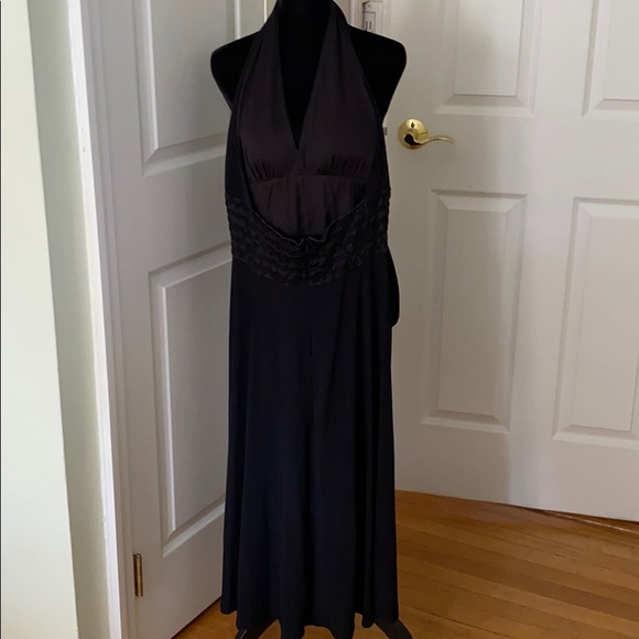 Anne Klein Halter Dress-Size 6 - Picture 3 of 4